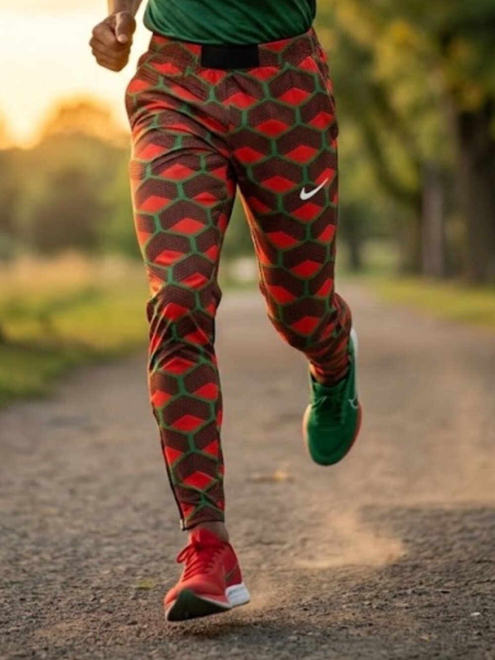 NEW NIKE Pro Elite Kenya Olympic Red Track Field Podium Pants CT3896-602 XL
